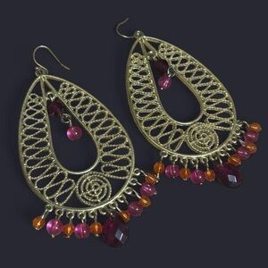 Vintage beaded earrings